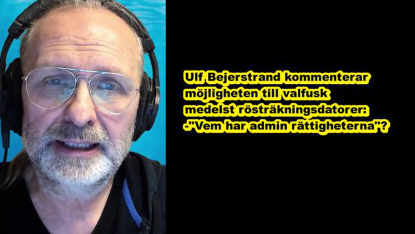 Bejerstrand Bekräftar Valfusk - SwebbTube